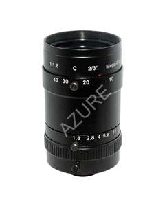 AZURE Photonics 10 - 40mm F1.8 for 2/3" 3 Megapixel Vari-Focus lens