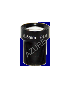 Board lens, 5.5mm F1.6 Macro, 1/1.8", S-mount (M12x0.5)