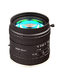 Azure 50mm F1.4 1" format Megapixel Short wavelength infrared lens 