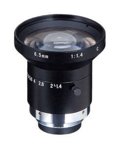 AZURE Photonics FI-0614MLMF 6.5mm F1.4 without focus adjustment for 1" 2 Megapixel sensor. 