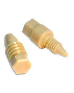 One-Piece Plug. For use with 1/16" OD tubing