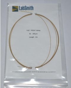 PEEK tubing, 1/32" OD, 250um ID, 1m